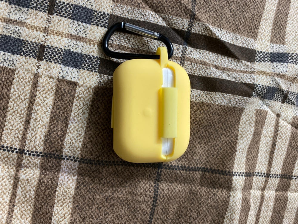 Bounce Series Silicon Protective Case for Airpods Pro by ESR - Yellow - Customer Photo From Zunaib Akhund
