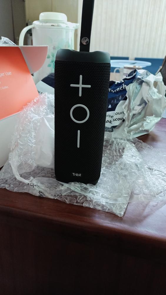Tribit StormBox Bluetooth Speaker - 360° Full Surround Sound, Enhanced Xtra Bass, Wireless Dual Pairing, 20-Hour Playtime - Black - Customer Photo From Dr Nazia