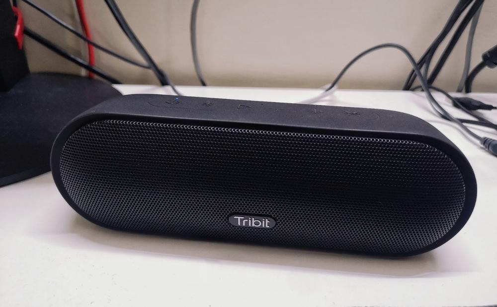 Tribit MaxSound Plus Portable Bluetooth Speaker, Powerful Louder Sound, Exceptional XBass, Waterproof, 20-Hour Playtime - Black - Customer Photo From Jalal Shahid