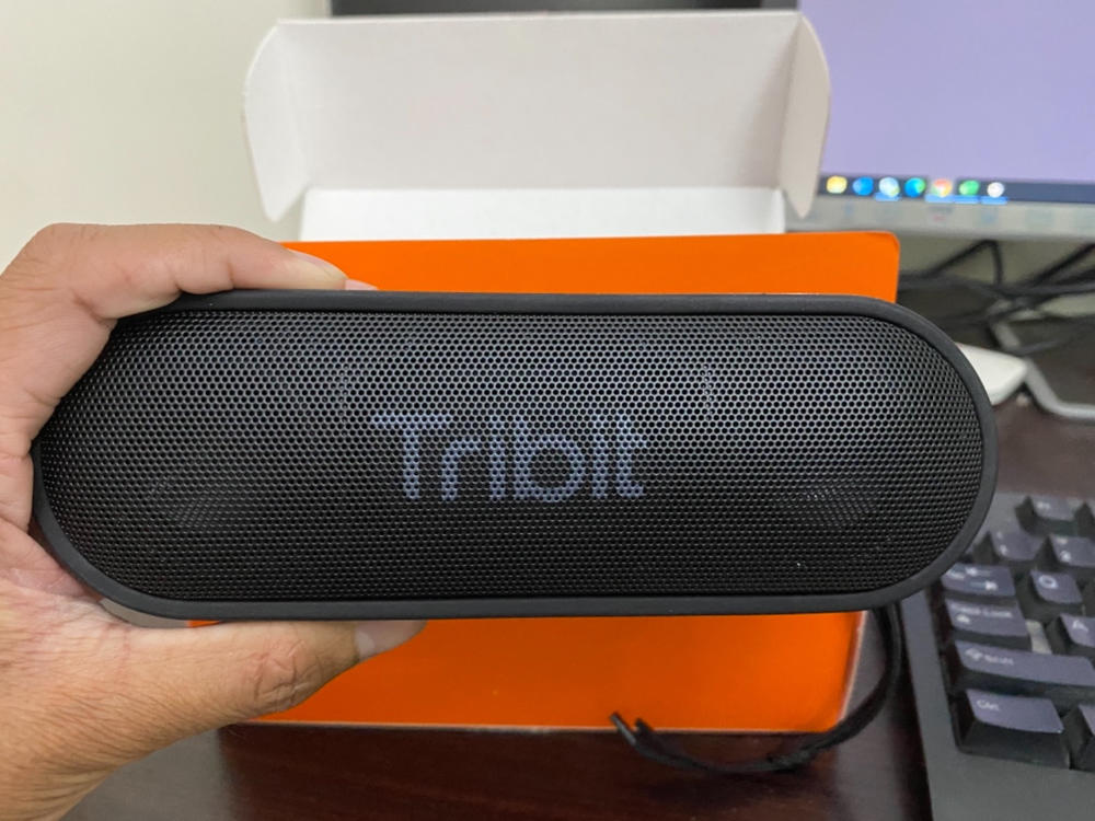 Tribit XSound Go Bluetooth Speaker with Rich Bass, Waterproof, 24H Playtime - Black - Customer Photo From Abdul Rehman Azhar