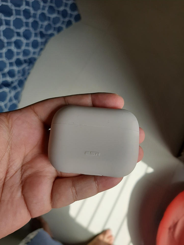 Breeze Plus Silicon Protective Case for Airpods Pro by ESR - Gray - Customer Photo From Muhammad Laeeq
