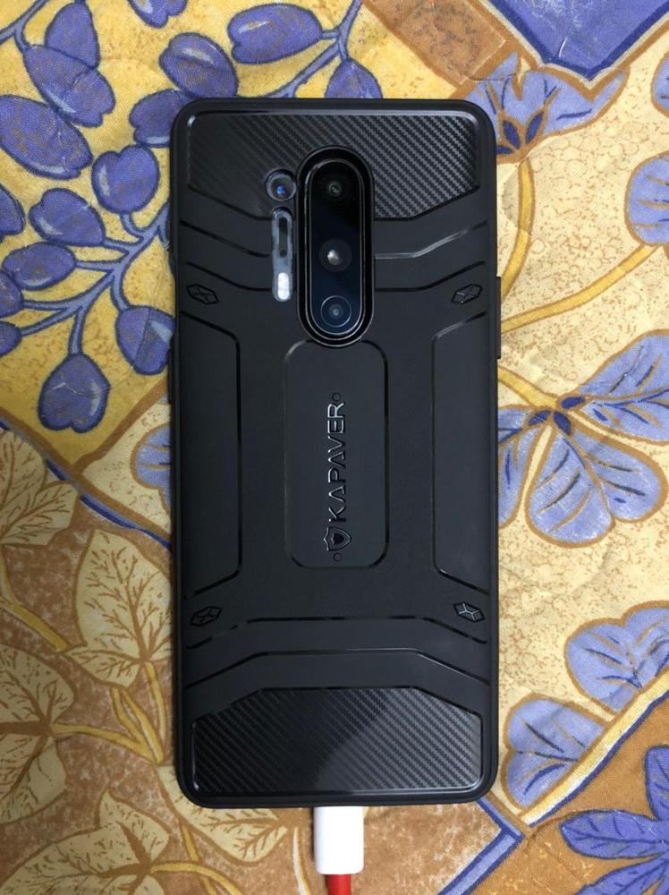 OnePlus 8 Pro Rugged Case by KAPAVER - Black - Customer Photo From Shayan
