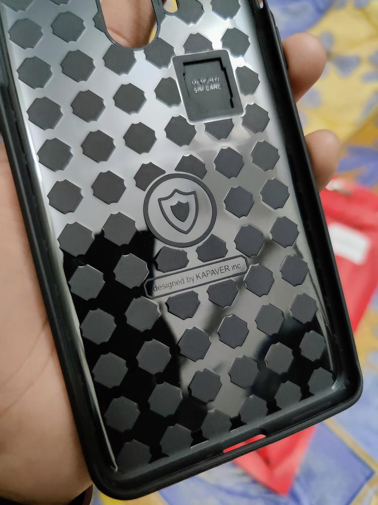 OnePlus 8 Pro Rugged Case by KAPAVER - Black - Customer Photo From Shayan