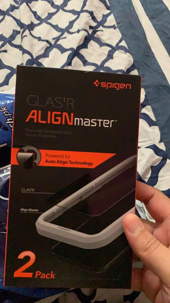 iPhone 11 Pro Max Align Master Screen Protector Transparent 2 PACK also for iPhone XS Max AGL00093 - Customer Photo From Syed Abdullah Altaf