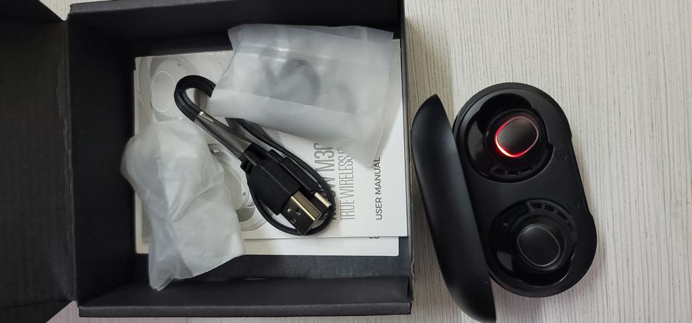 Mpow M30 in-Ear Bluetooth Earbuds with 25 Hrs Battery & USB-C Charging Case - Cosmic Black - Customer Photo From Haris Saleem