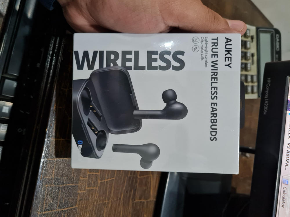 AUKEY  True Wireless Earbuds with Noise Cancellation Mic -EP-T21 - Black - Customer Photo From Saad Rafiq
