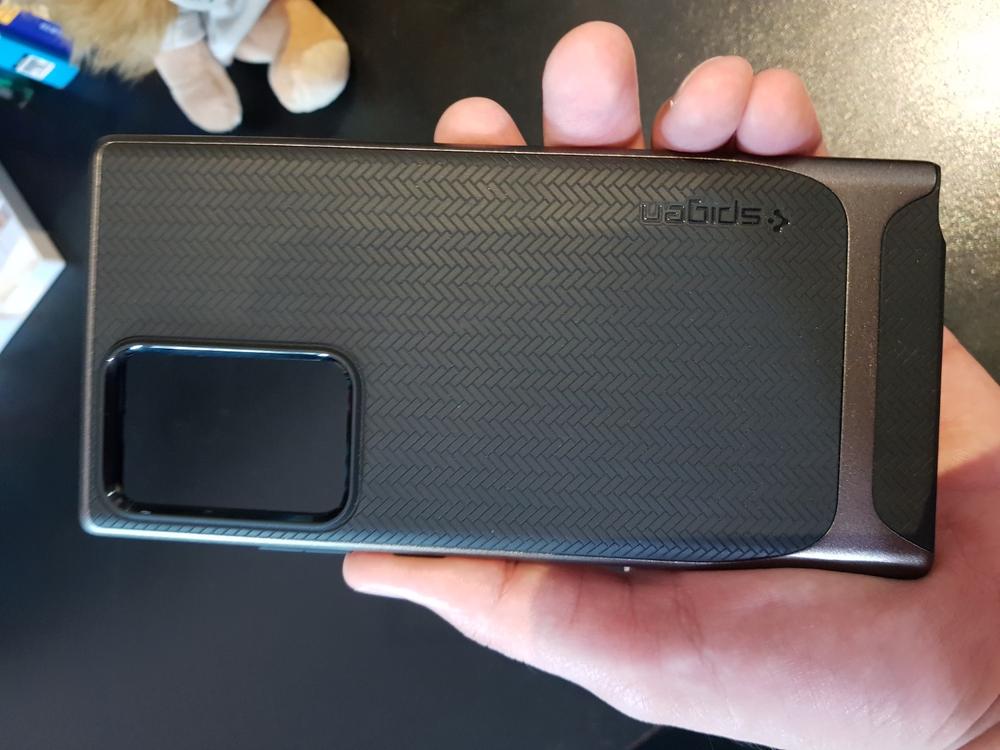 Galaxy Note 20 Ultra Neo Hybrid Case by Spigen - ACS01399 - Gunmetal - Customer Photo From Usman Akhtar