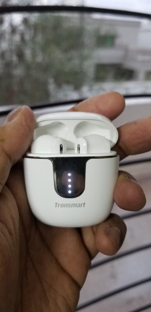 Tronsmart Onyx Ace True Wireless Earbuds with aptX Technology & Quad Mic Setup for Crystal Clear Calls - White - Customer Photo From MUHAMMAD SAAD DILSHAD