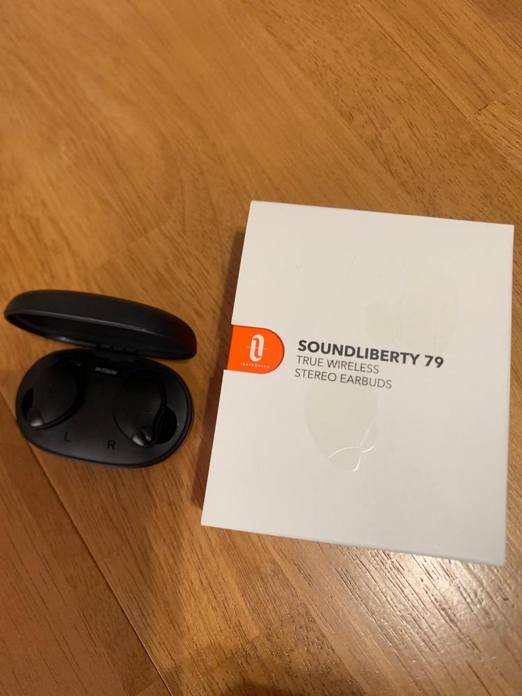 TaoTronics SoundLiberty 79 Smart AI Noise Reduction Technology for Clear Calls, Single/Twin Mode, 30H Playtime, USB Type C, IPX8 � Black � TT-BH079 - Customer Photo From Amazon Reviews