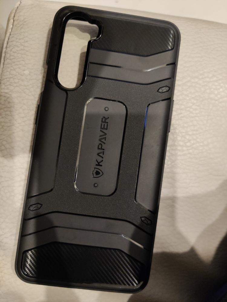OnePlus Nord Rugged Case by KAPAVER - Black - Customer Photo From Usman Arshad