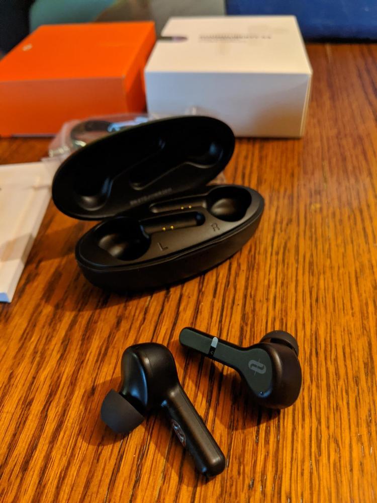 TaoTronics SoundLiberty 53 [2020 Upgrade] in-Ear Wireless Headphones IPX8 Waterproof 50H Playtime TWS Bass Stereo Bluetooth Earbuds � Black � TT-BH053 - Customer Photo From Amazon Reviews