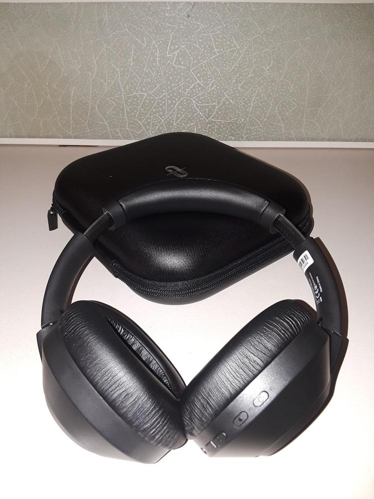 TaoTronics SoundSurge 55 Hybrid Active Noise Cancelling Headphones with Mic, 3 ANC Modes 2020 Upgraded Edition Online Class Home Office � TT-BH055 - Customer Photo From Amazon Reviews