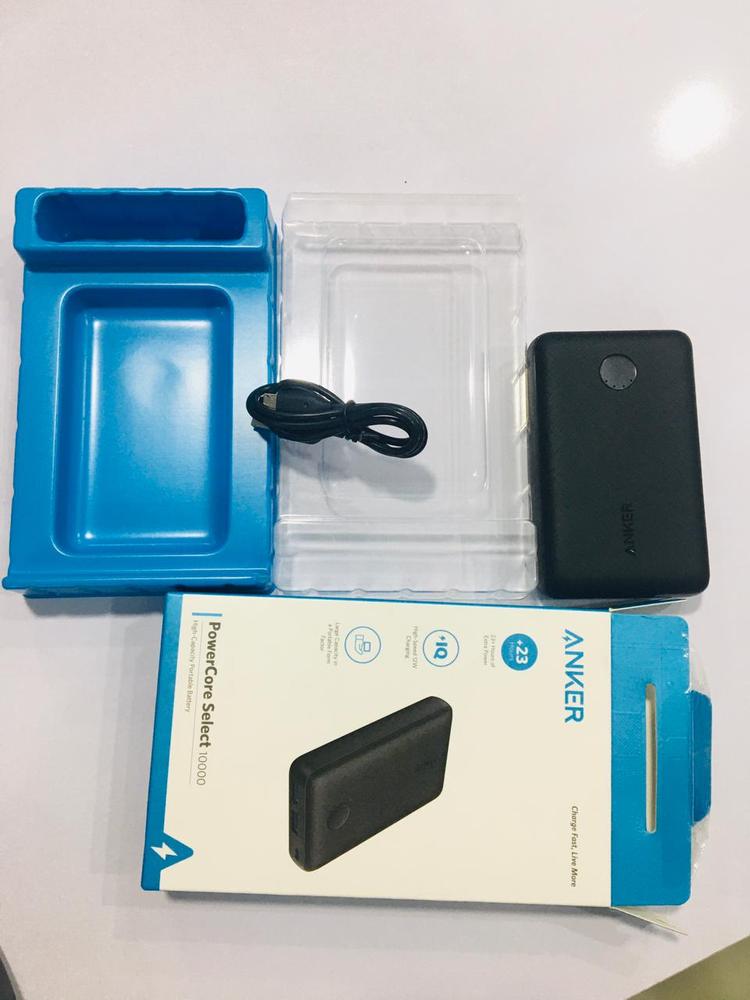 Anker PowerCore Select 10000 12W Power Bank - A1223H11 - Black - Customer Photo From Sameer Ahmed