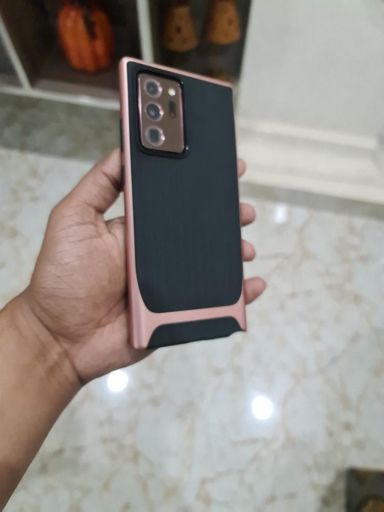 Galaxy Note 20 Ultra Neo Hybrid Case by Spigen - ACS01575 - Bronze - Customer Photo From KHAWAJA NAUMAN AHMED