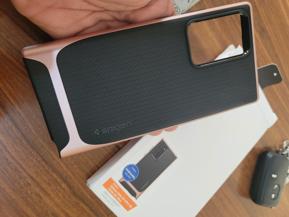 Galaxy Note 20 Ultra Neo Hybrid Case by Spigen - ACS01575 - Bronze - Customer Photo From Muhammad Suhail