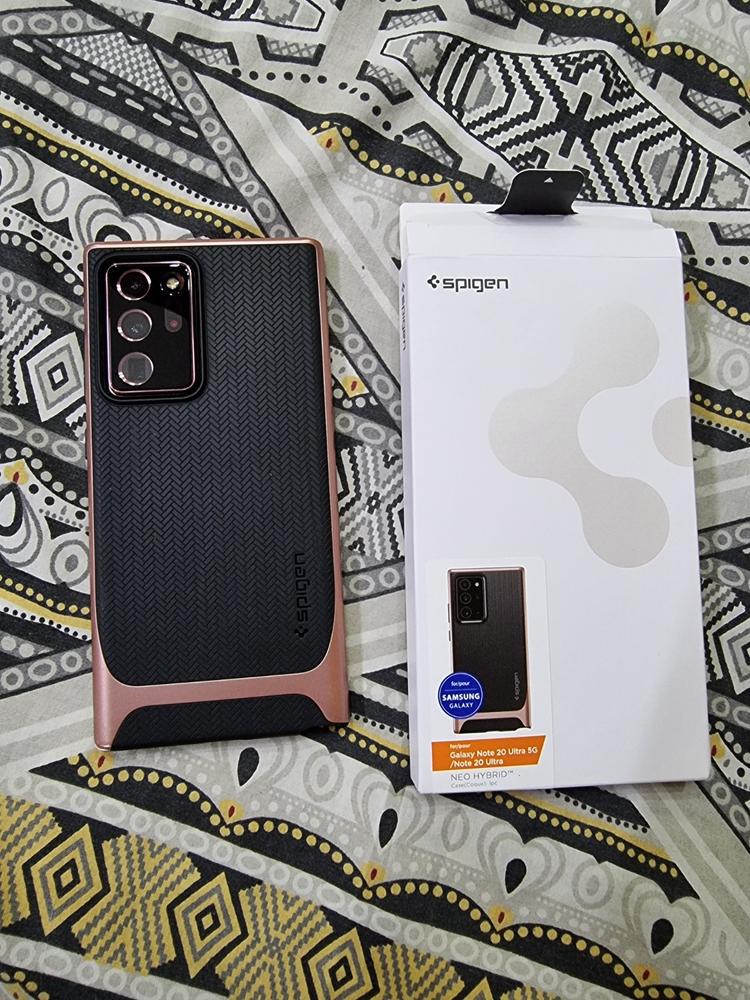 Galaxy Note 20 Ultra Neo Hybrid Case by Spigen - ACS01575 - Bronze - Customer Photo From Tehmir Ahmed
