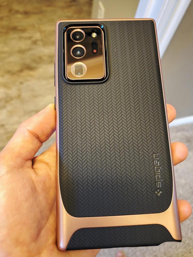Galaxy Note 20 Ultra Neo Hybrid Case by Spigen � ACS01575 � Bronze - Customer Photo From Amazon Review