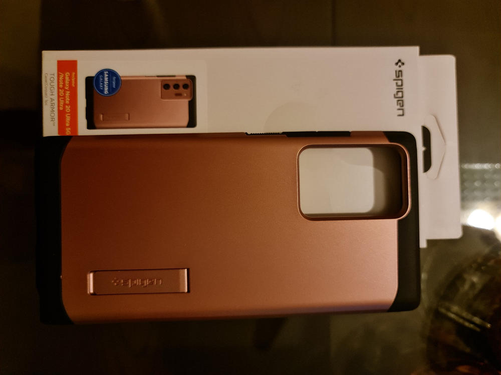 Galaxy Note 20 Ultra Tough Armor Case by Spigen - ACS01571 - Bronze - Customer Photo From Khurram Shakeel