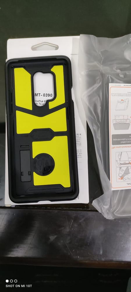 OnePlus 8 Pro Case Tough Armor Black by Spigen ACS00836 - Customer Photo From Syed Adil Shah