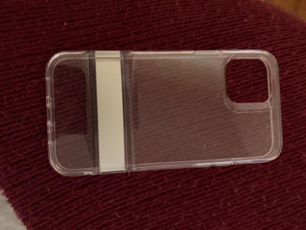 Apple iPhone 12 / iPhone 12 Pro Air Shield Boost Kickstand Case � Clear - Customer Photo From Amazon Reviews