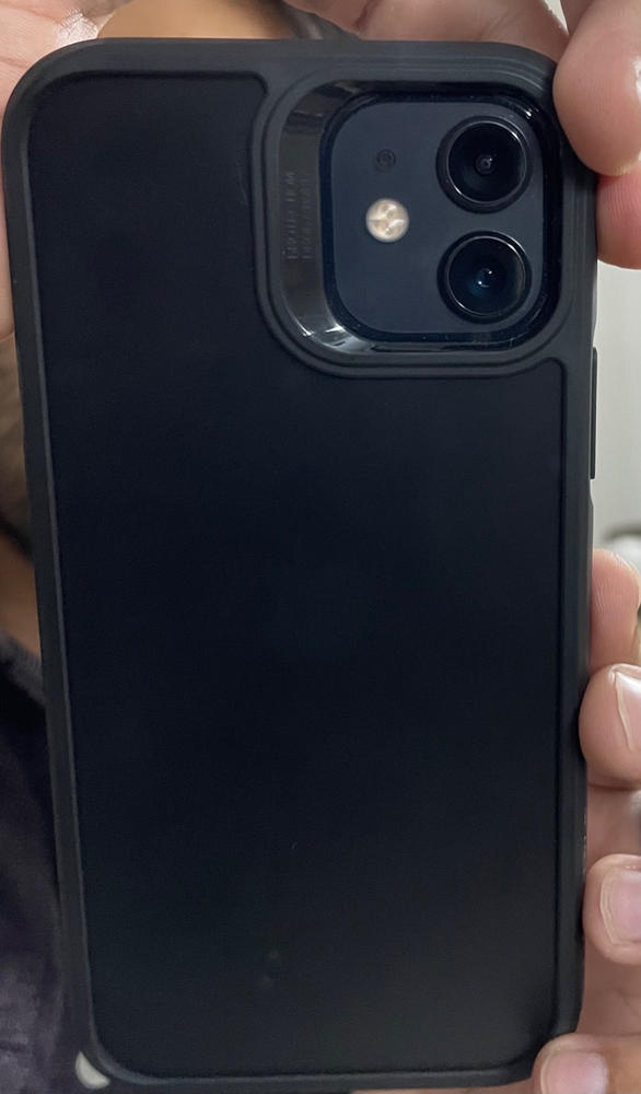 Apple iPhone 12 / iPhone 12 Pro Ice Shield Echo Tempered Glass Case by ESR - Black - Customer Photo From Abdul Moeed