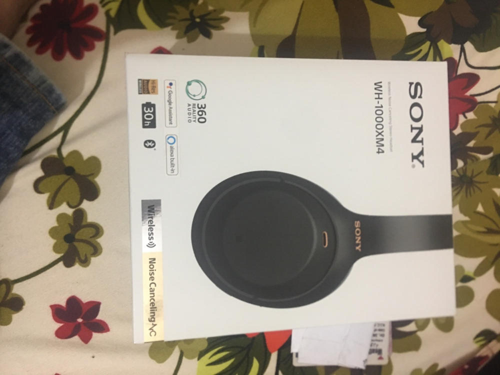Sony WH-1000XM4 Wireless Industry Leading Noise Canceling Overhead Headphones with Mic for Phone-Call and Alexa Voice Control - Black - Customer Photo From Jamshaid Zafar
