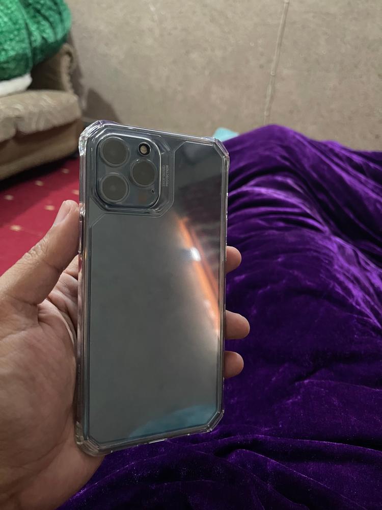Apple iPhone 12 Pro Max Air Armor Rugged TPU Case - Clear - Customer Photo From Dr WAJAHAT 