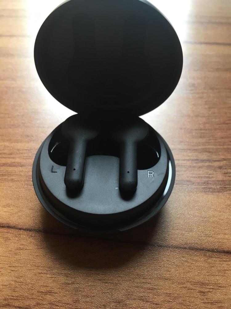 Tribit Flybuds NC Wireless Earbuds with Active Noise Cancellation � BTHA1 � Black - Customer Photo From Amazon Review