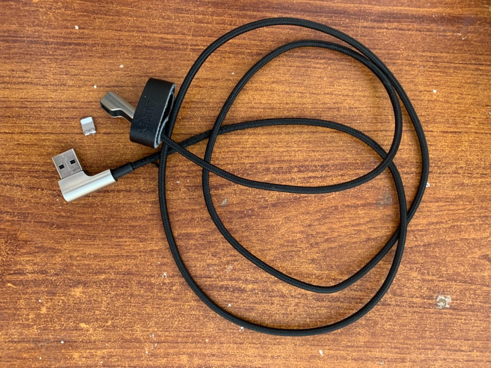 Aukey Fast Charging Cable to USB CB-BAL6/1.2 M, Black Compatible for iPhones, iOS Devices, Tablets, and Bluetooth Headphones - CB-BAL6 - Black - Customer Photo From Lt Col Mujtaba Hassan