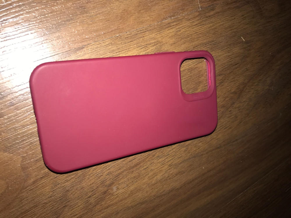 Apple iPhone 12 / iPhone 12 Pro Cloud Super Soft Case by ESR - Wine Red - Customer Photo From Ayyaz Ahmad
