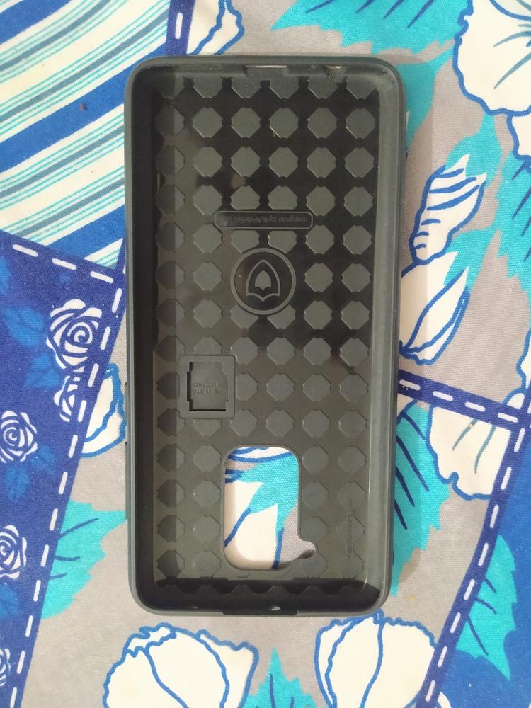 Redmi Note 9 Rugged Case by KAPAVER - Black - Customer Photo From Muhammad Adnan Shabir