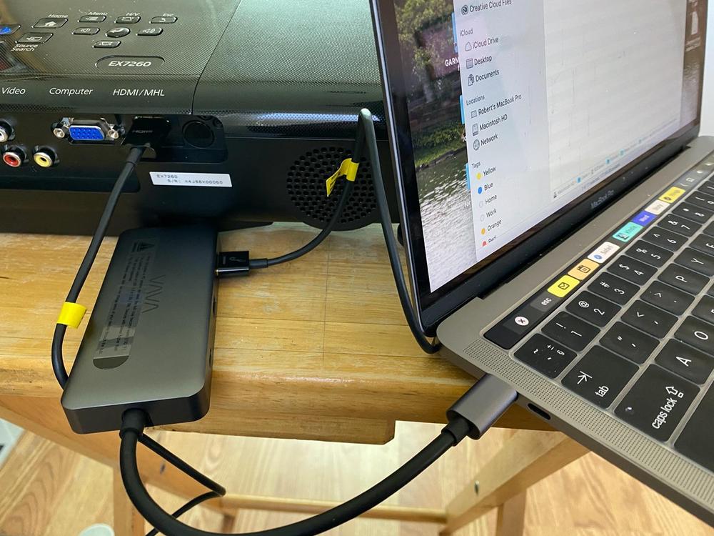 VAVA USB C Hub 8 in 1 USB C Hub with 4K HDMI, 1Gbps RJ45 Ethernet Port, USB 3.0, SD/TF Card Reader, 100W PD Charging Port for MacBook/Pro/Air and Type C Windows Laptops � VA-UC010 - Customer Photo From AMZ Import