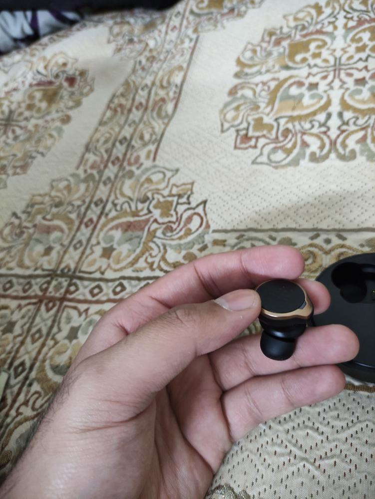 Tronsmart Apollo Bold Upgraded APP Dec 2020 Version Improved ANC TWS Bluetooth 5.0 Headphones, Active Noise Cancelling, 30 Hours of Playtime, IPX45 Waterproof, CVC 8.0 and 6 Microphones - Customer Photo From Muhammad Unes