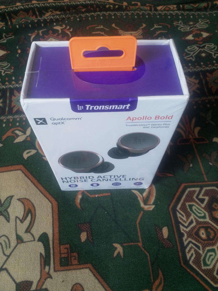 Tronsmart Apollo Bold Upgraded APP Dec 2020 Version Improved ANC TWS Bluetooth 5.0 Headphones, Active Noise Cancelling, 30 Hours of Playtime, IPX45 Waterproof, CVC 8.0 and 6 Microphones - Customer Photo From Habib 