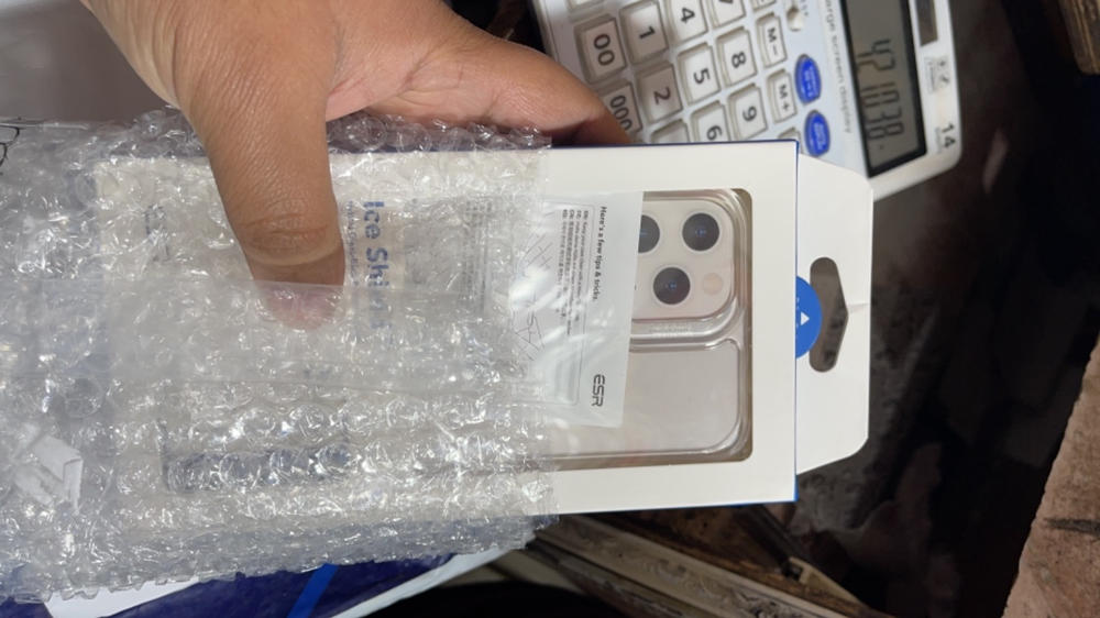 Apple iPhone 12 Pro Max Ice Shield Echo Tempered Glass Case by ESR - Clear - Customer Photo From Mukarram Saeed