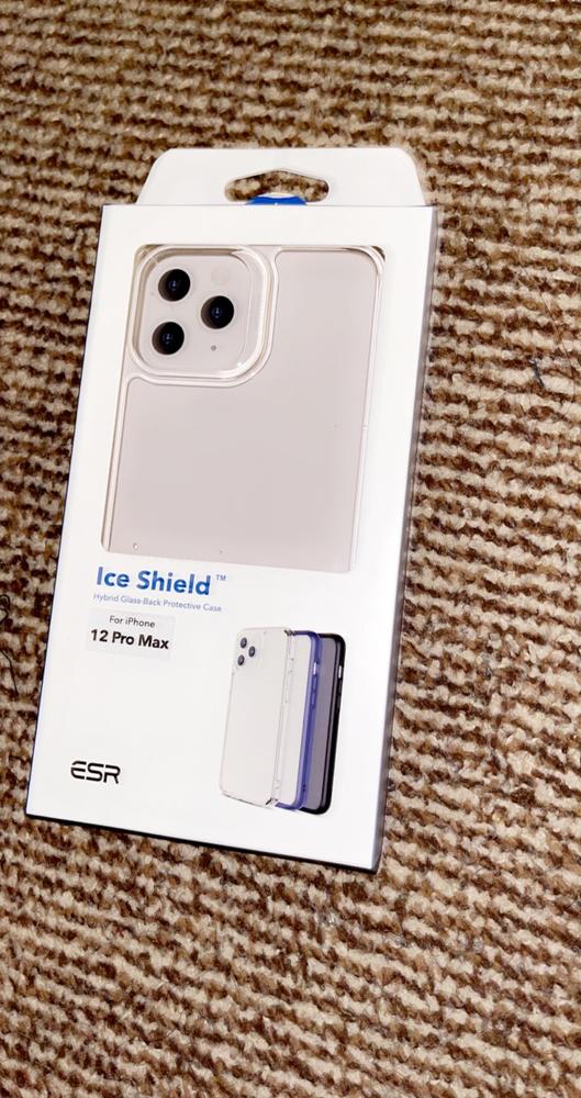 Apple iPhone 12 Pro Max Ice Shield Echo Tempered Glass Case by ESR - Clear - Customer Photo From Osama Irfan