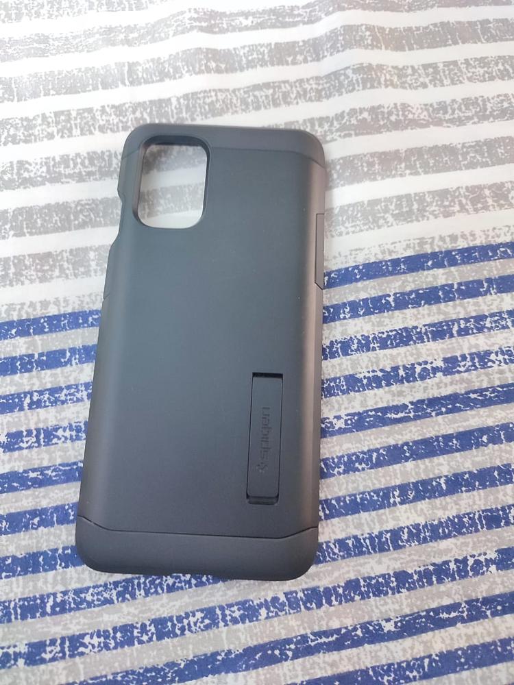 OnePlus 8T Case Tough Armor Black by Spigen ACS02062 - Customer Photo From Wajeeh