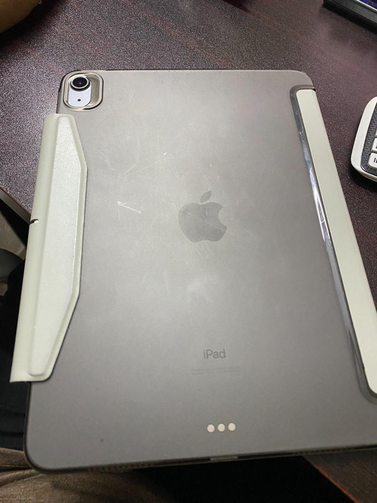 iPad Air 4 2020 Ascend Trifold Hard Smart Case by ESR - Silver Gray - Customer Photo From Zohaib Irfan