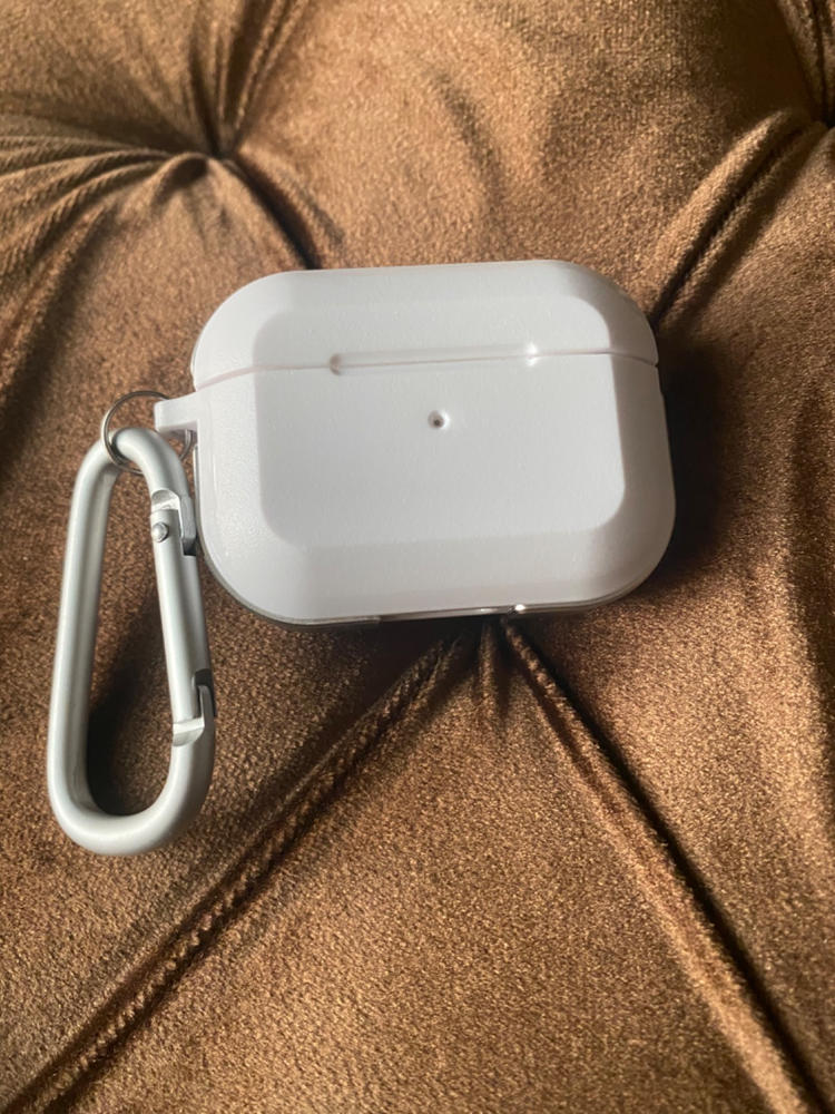 Raptic Trek Series, Apple AirPods Pro Case - Anodized Aluminum, TPU, and Polycarbonate Protective Case - Silver - Customer Photo From Hammad asif
