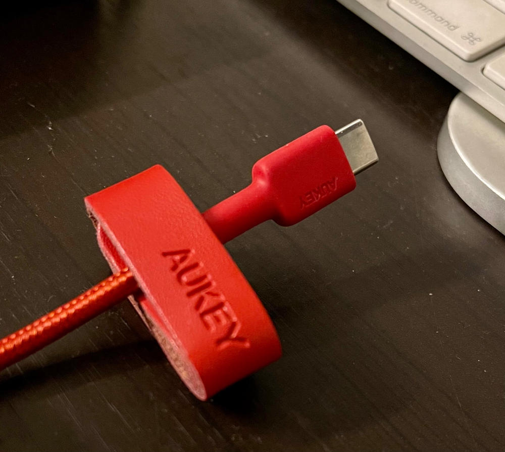 Aukey Impulse Braided USB-C to C Cable -4.0ft- CB-CD29 - Red - Customer Photo From Mazhar Salam