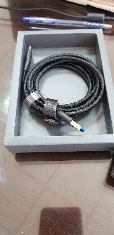 AUKEY USB C Cable 6ft Braided USB 3.0 Type C Cable Fast Charge - Black - CB-AC2 - Customer Photo From Salman Khan Mohmand