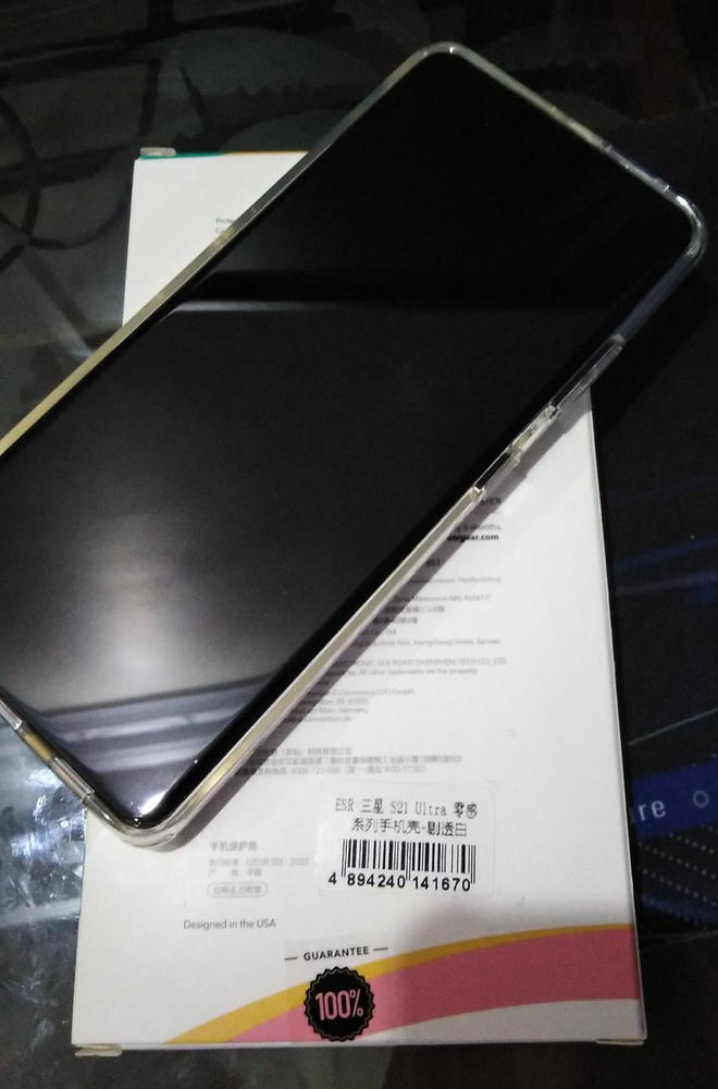 Galaxy S21 Ultra Project Zero Silicon Back Case by ESR – Crystal Clear - Customer Photo From Haris Ahmed Siddiqui