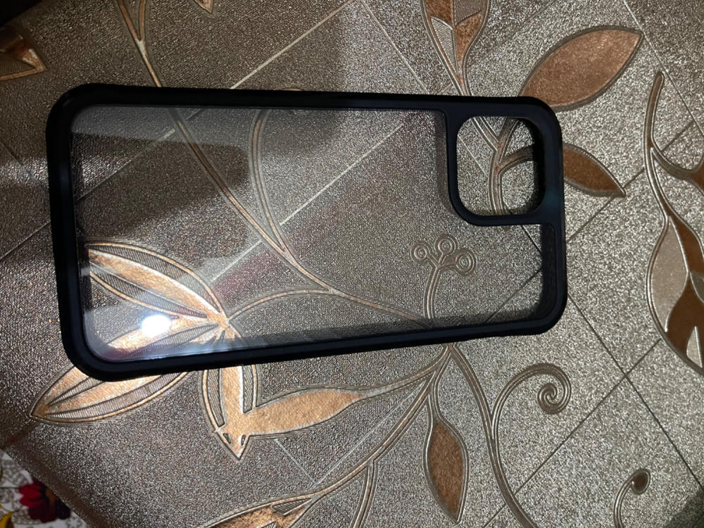 iPhone 12 Pro Max Raptic Edge Shock Absorbing Protection, Durable Aluminum Frame, 10ft Drop Tested - Black - Customer Photo From Waqas Ahmad