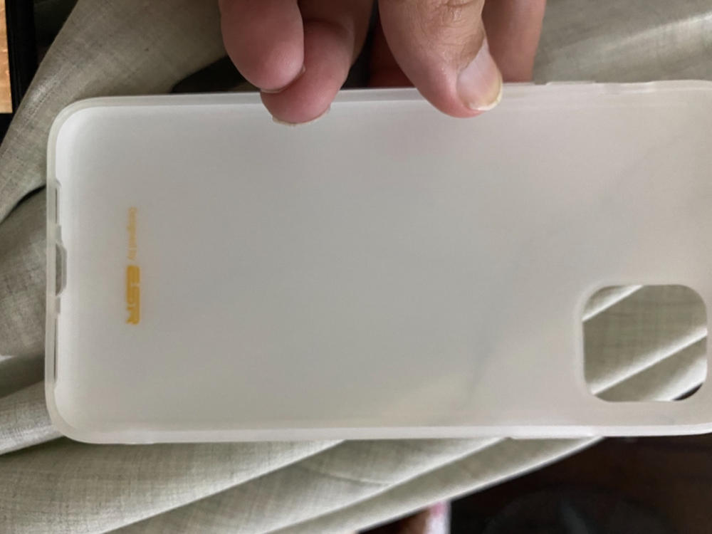 Apple iPhone 11 Pro Max Marble Slim Soft Flexible TPU Case - White - Customer Photo From Imtiaz Ahmed