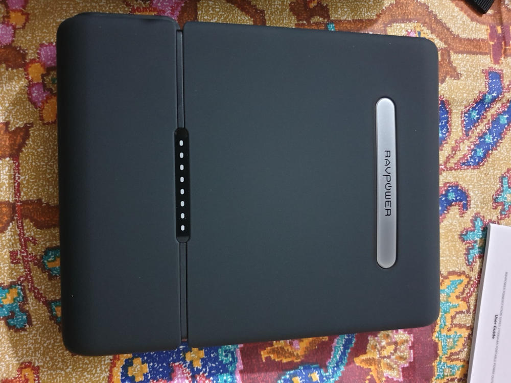 AC Outlet Portable Charger RAVPower 27000mAh 85W(100W Max) Built in 3-Prong Power Bank Laptop Travel Charger - Black - RP-PB055 - Customer Photo From Muhammad Haris