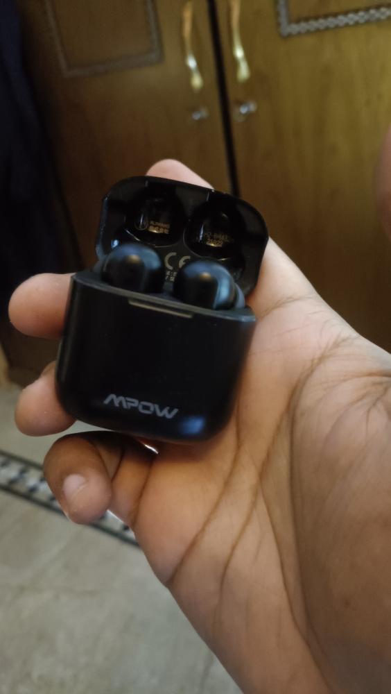 MPOW X3 V2.0 ANC Bluetooth Earphones w/4 Mics Noise Cancelling, Stereo Earbuds w/Deep Bass, 30Hrs ANC Earbuds w/USB-C Charge, Smart Touch Control, IPX8 Waterproof - Black - Customer Photo From Sana Ullah Rajpoot