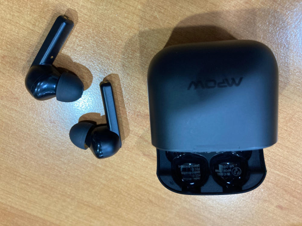MPOW X3 V2.0 ANC Bluetooth Earphones w/4 Mics Noise Cancelling, Stereo Earbuds w/Deep Bass, 30Hrs ANC Earbuds w/USB-C Charge, Smart Touch Control, IPX8 Waterproof - Black - Customer Photo From Muneeb Mufti