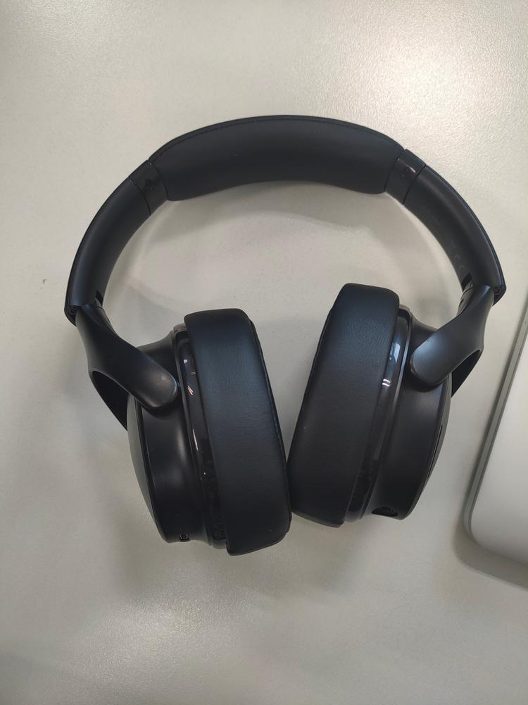 MPOW H19 IPO Active Noise Cancelling Wireless Over Ear Headphones with Deep BASS - Black - Customer Photo From Leenah 