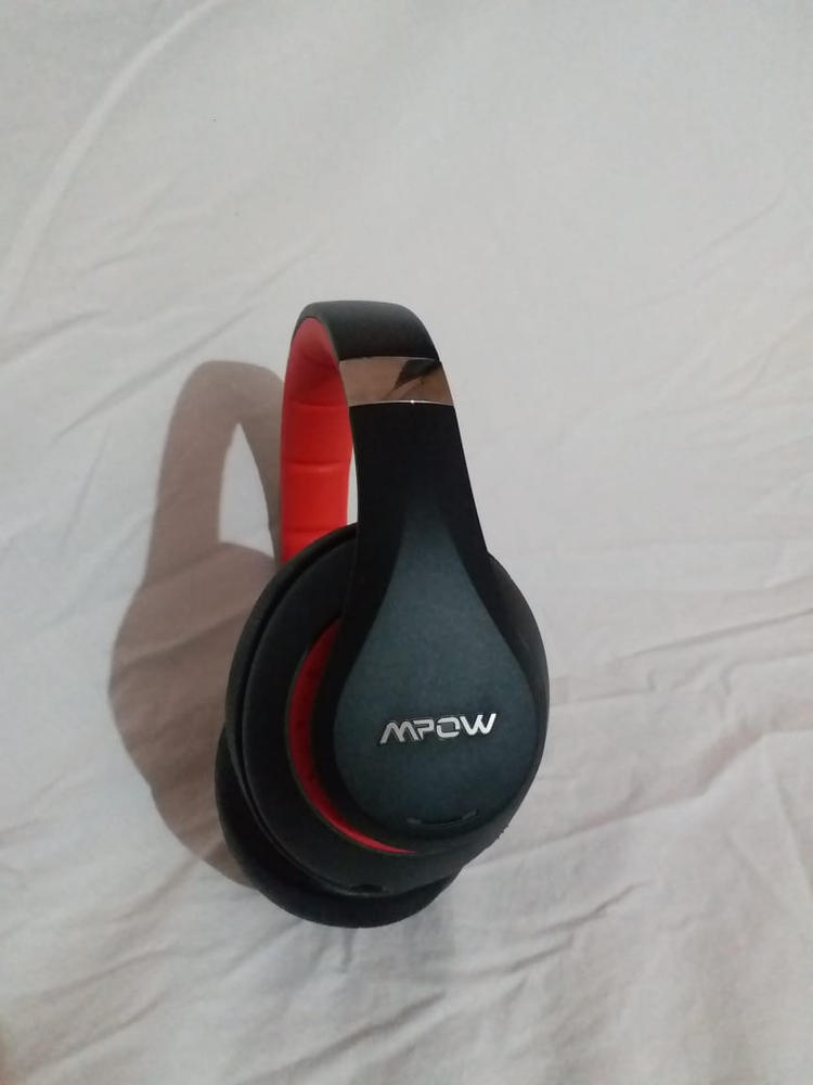 MPOW 059 Plus Active Noise Cancellation Wireless Headphones with Deep BASS - Black - Customer Photo From Moawwiz Shaheen