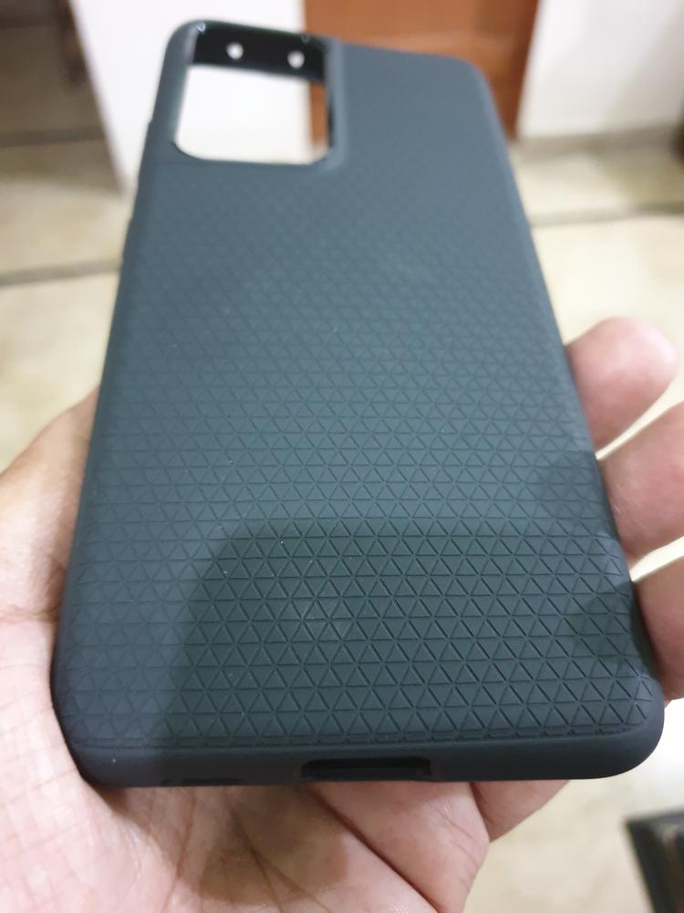 Galaxy S21 Ultra Liquid Air Case by Spigen ACS02350 - Matte Black - Customer Photo From Imran Aqil